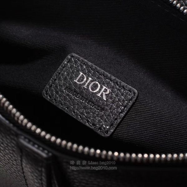 Dior包 迪奧男士馬鞍包 牛仔布配黑扣 Dior男士挎包 胸包  Dyd1074